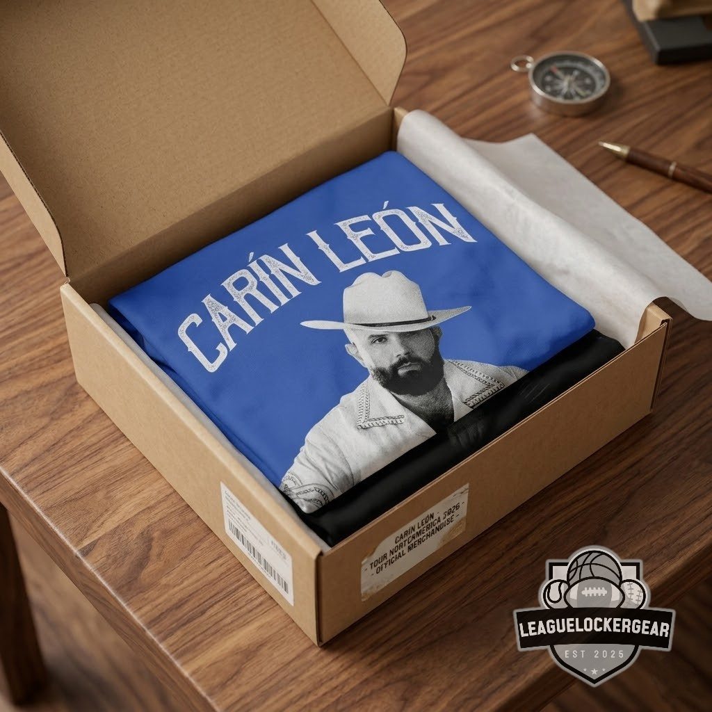 Carin León Tour Norteamérica 2026 De Sonora Para el Mundo T-Shirt