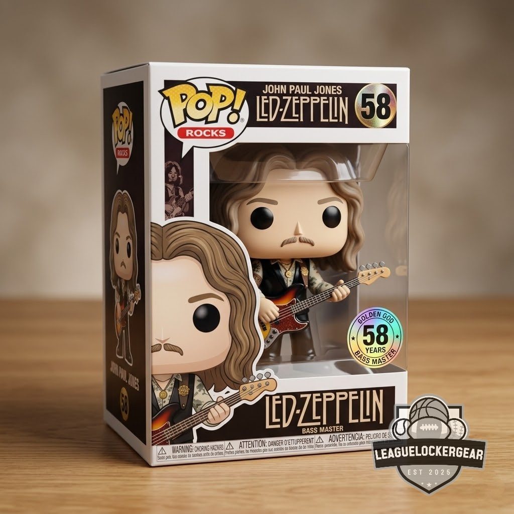 John Paul Jones Led Zeppelin 58th Anniversary Funko Pop