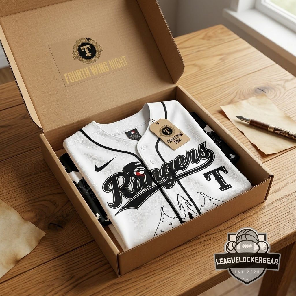 Texas Rangers Fourth Wing Night Baseball Jersey