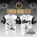 Texas Rangers Fourth Wing Night Baseball Jersey