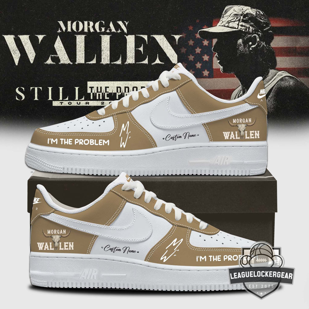 Morgan Wallen I’m The Problem Custom Air Force 1 Shoes