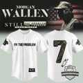 Morgan Wallen Still The Problem Tour 2026 I’m The Problem Baseball Jersey