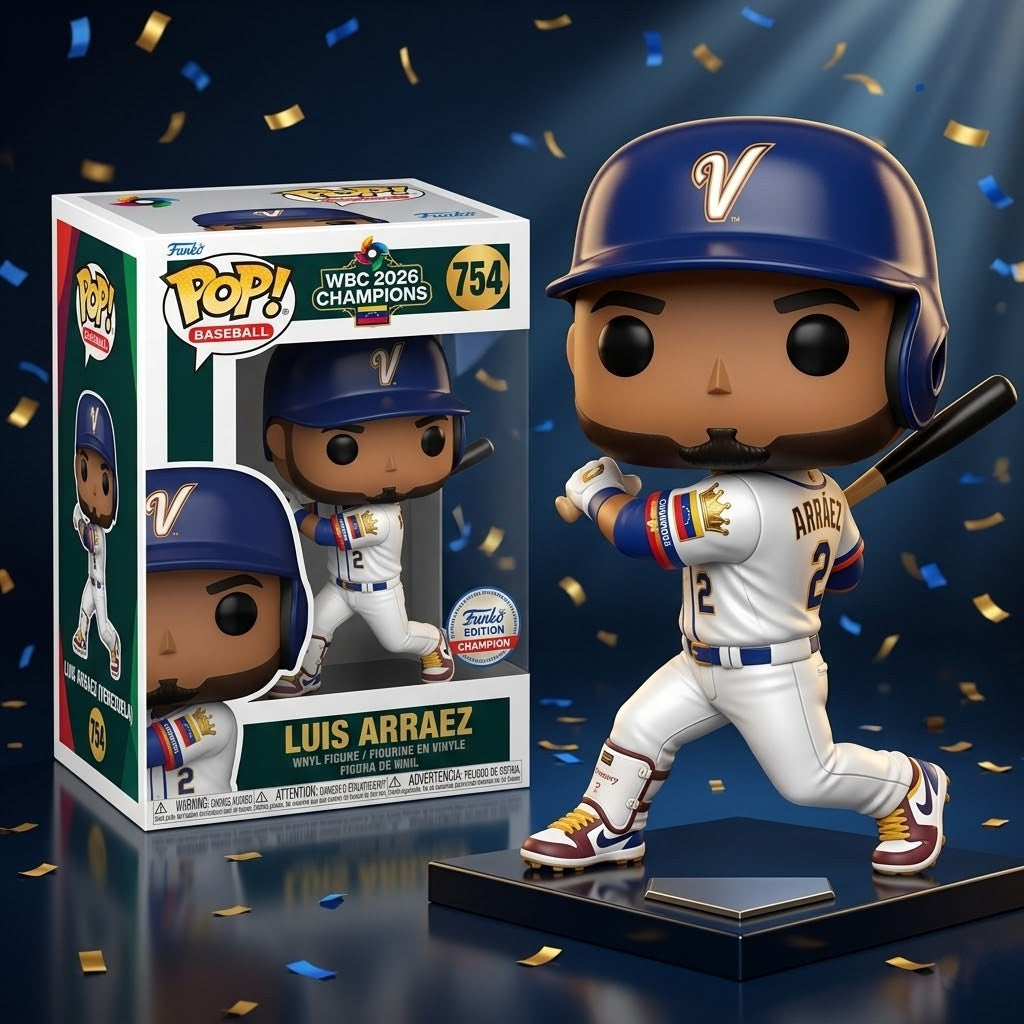 Luis Arraez Venezuela WBC 2026 Champions Funko Pop Vinyl Figure