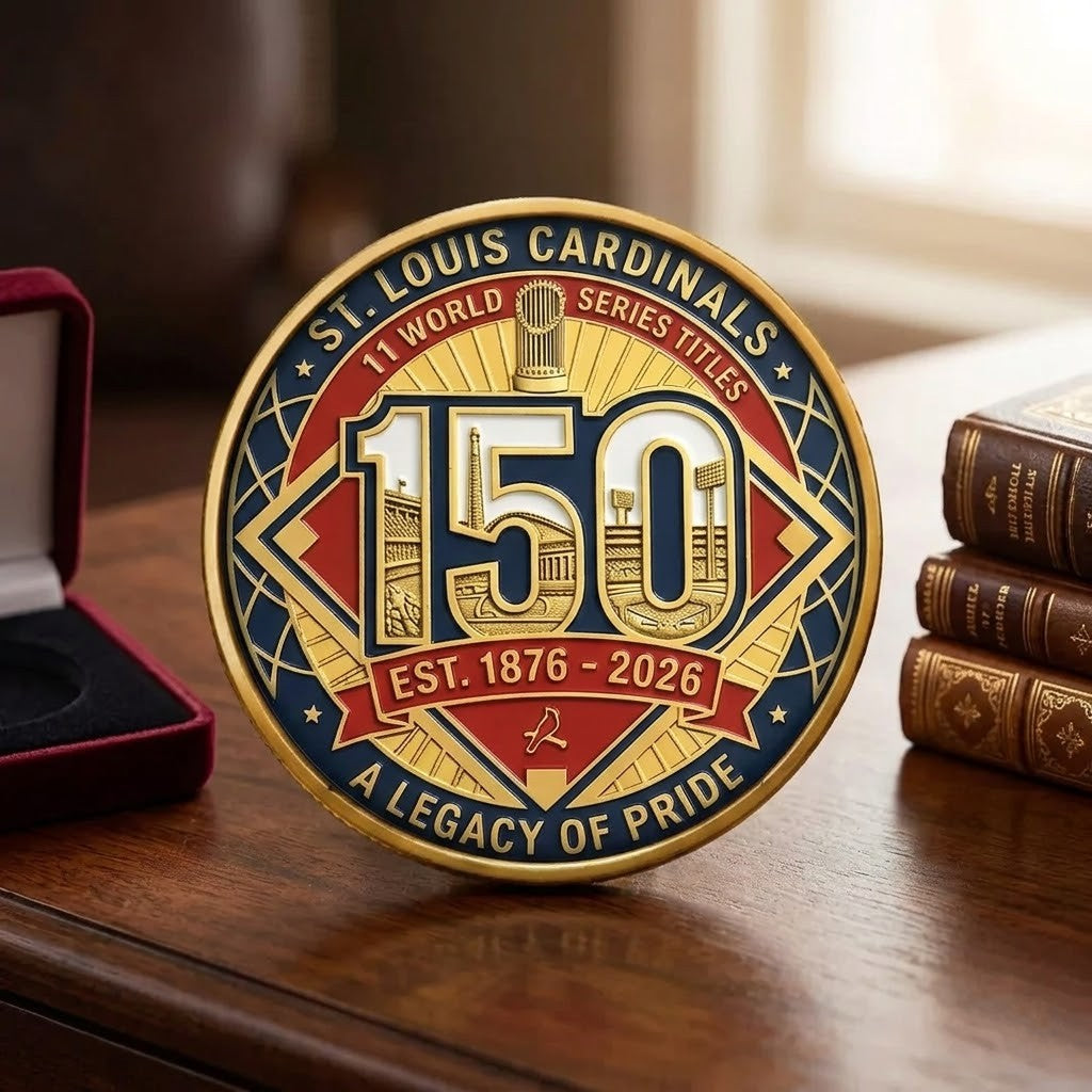 St. Louis Cardinals 150th Anniversary 1876-2026 Commemorative Coin
