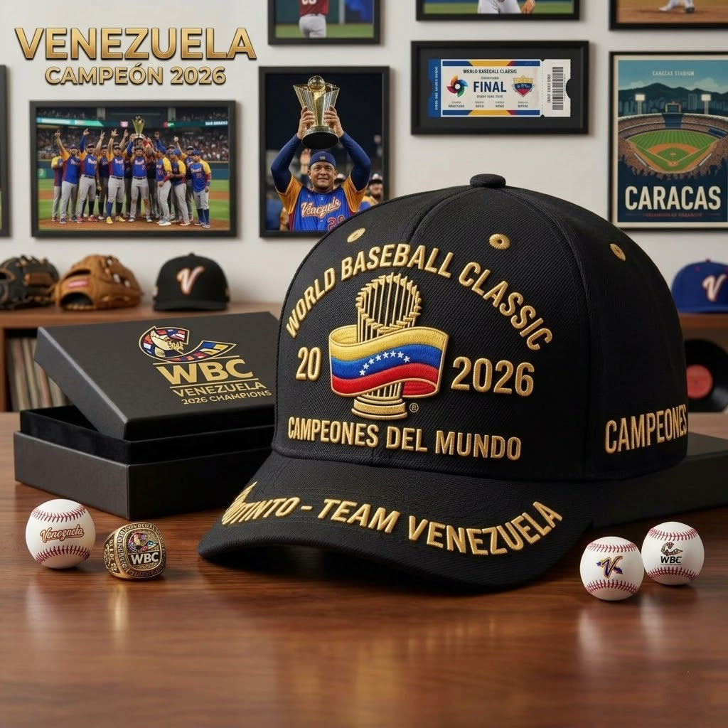 Team Venezuela World Baseball Classic 2026 Champions Classic Cap