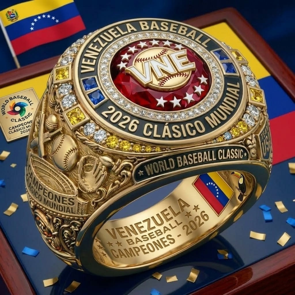 Venezuela Baseball 2026 World Baseball Classic Champions Ring