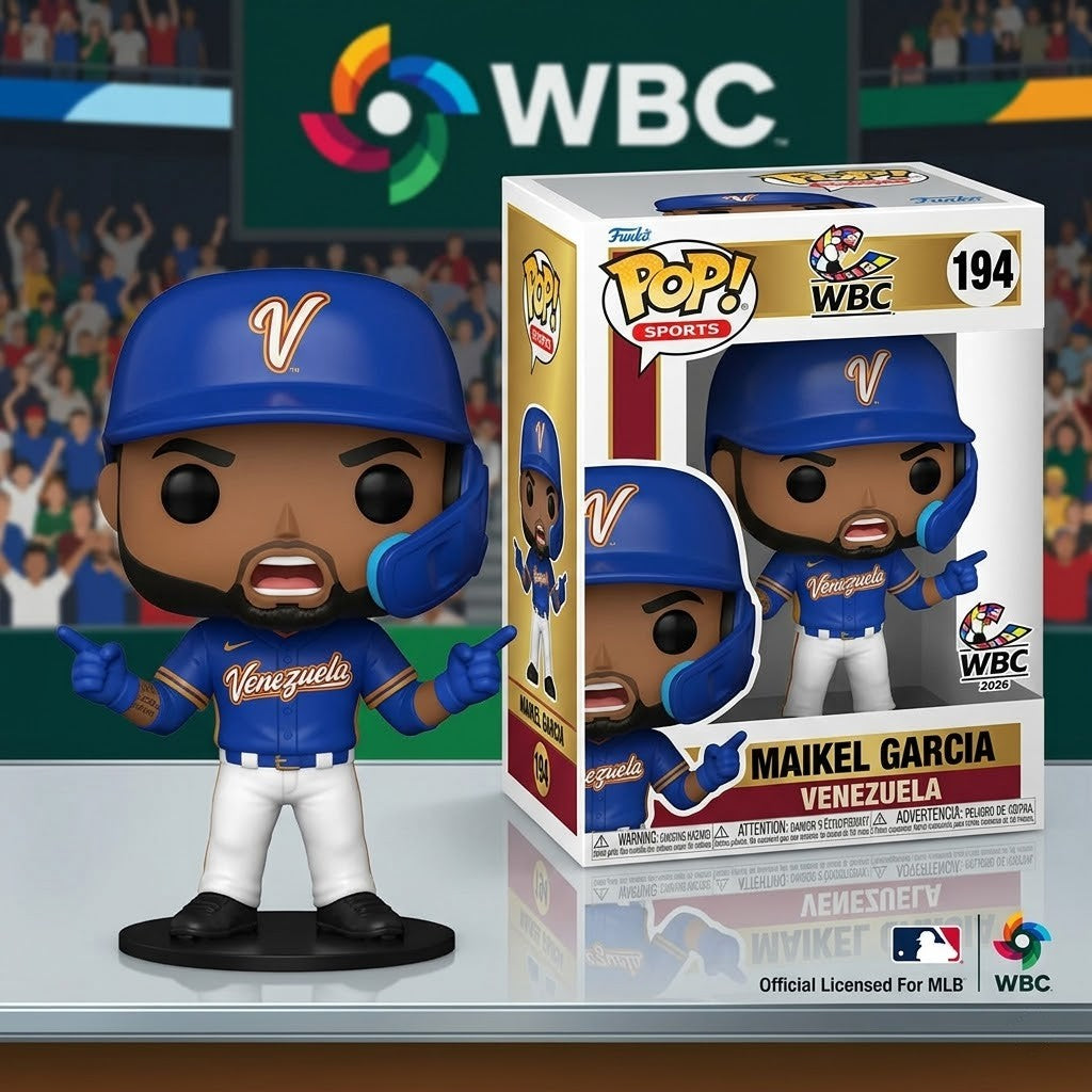 Venezuela WBC Maikel Garcia Funko Pop Figure