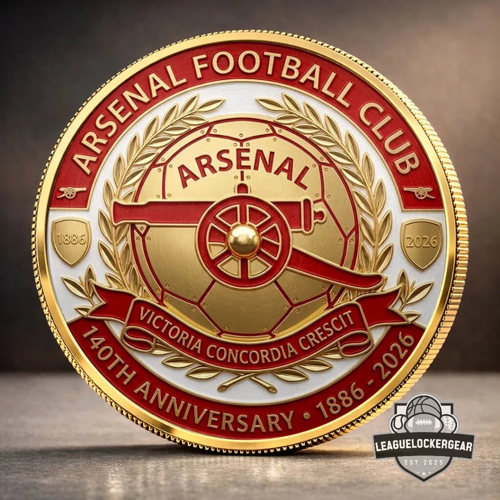 Arsenal Football Club 140th Anniversary 1886-2026 Commemorative Coin