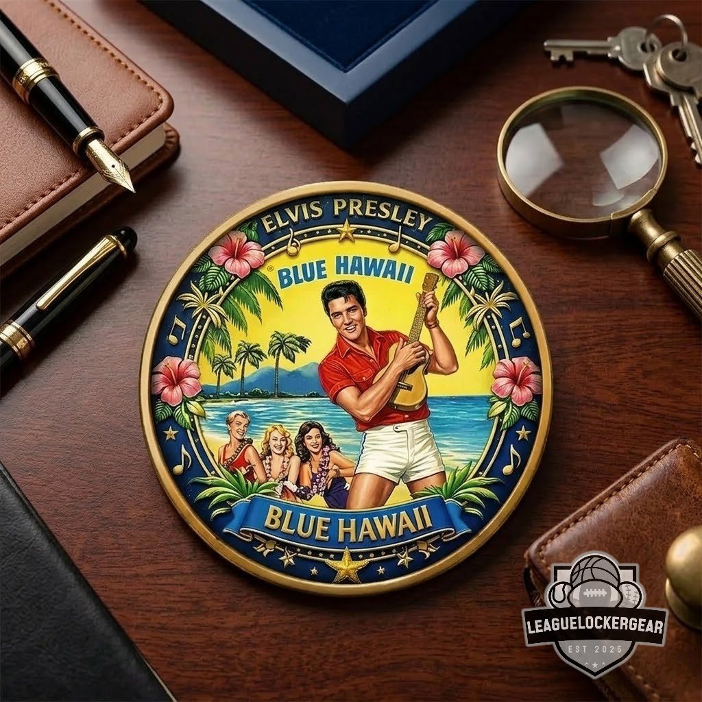 Elvis Presley Blue Hawaii Commemorative Coin Set