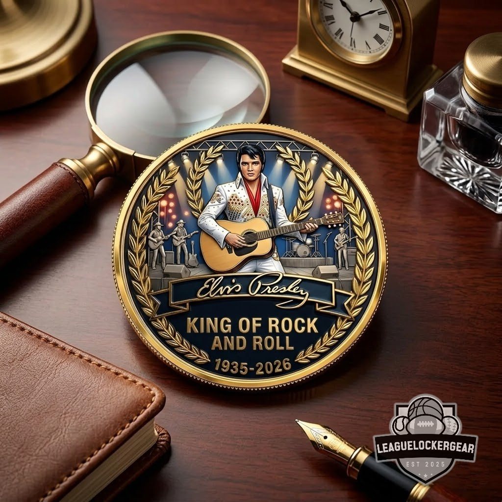 Elvis Presley King of Rock and Roll 1935-2026 Commemorative Coin