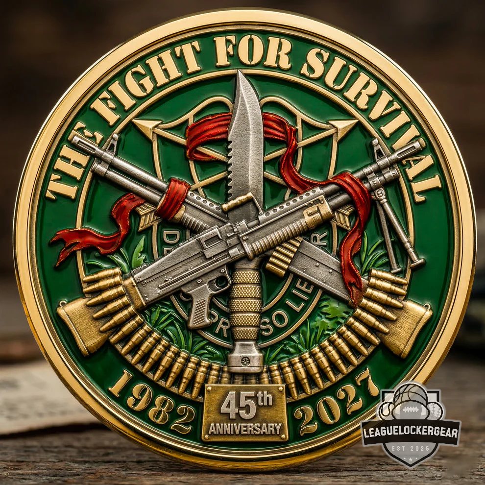 Rambo First Blood 45th Anniversary Challenge Coin