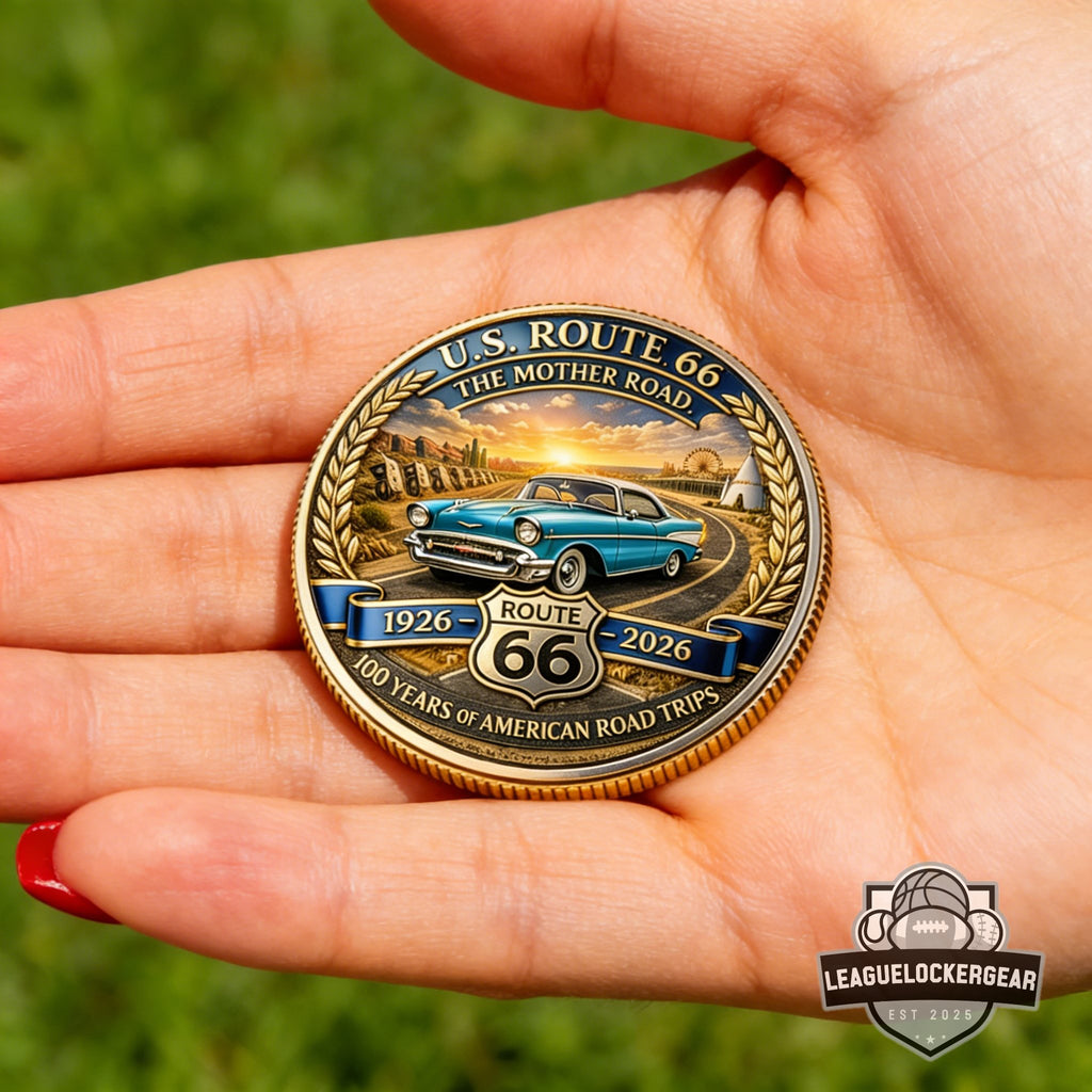U.S. Route 66 Centennial 1926-2026 The Mother Road Commemorative Coin