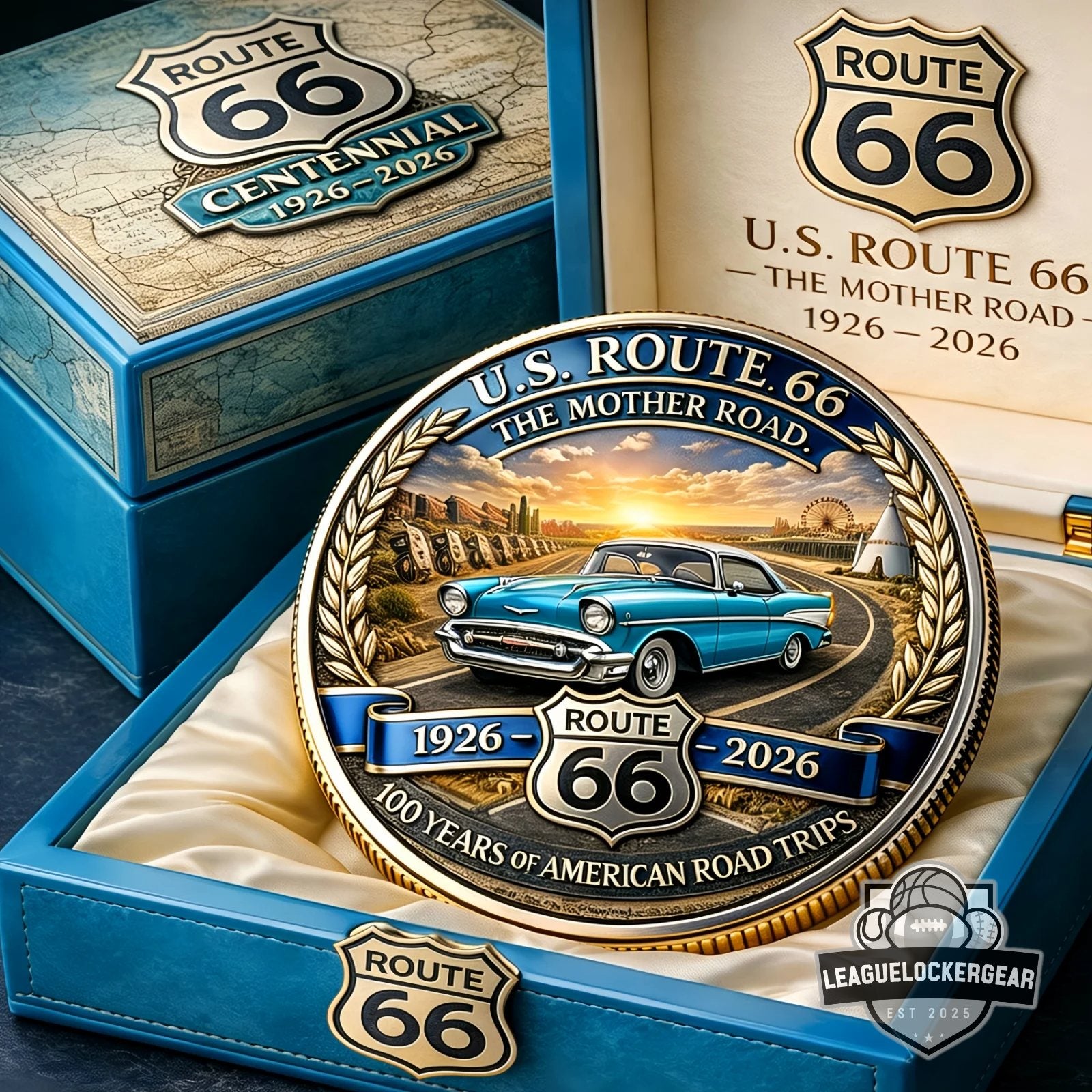 U.S. Route 66 Centennial 1926-2026 The Mother Road Commemorative Coin