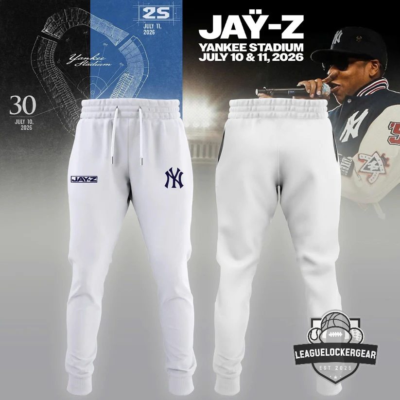Jay-Z New York Yankees S. Carter Yankee Stadium 2026 Concert Baseball Jersey