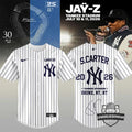 Jay-Z New York Yankees S. Carter Yankee Stadium 2026 Concert Baseball Jersey