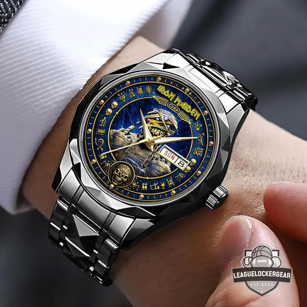 Iron Maiden 50th Anniversary Alloy Luxury Quartz Watch