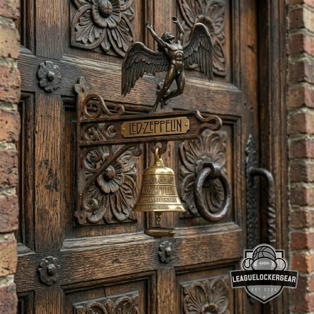 Led Zeppelin 58th Anniversary 1968-2026 Wall Bell