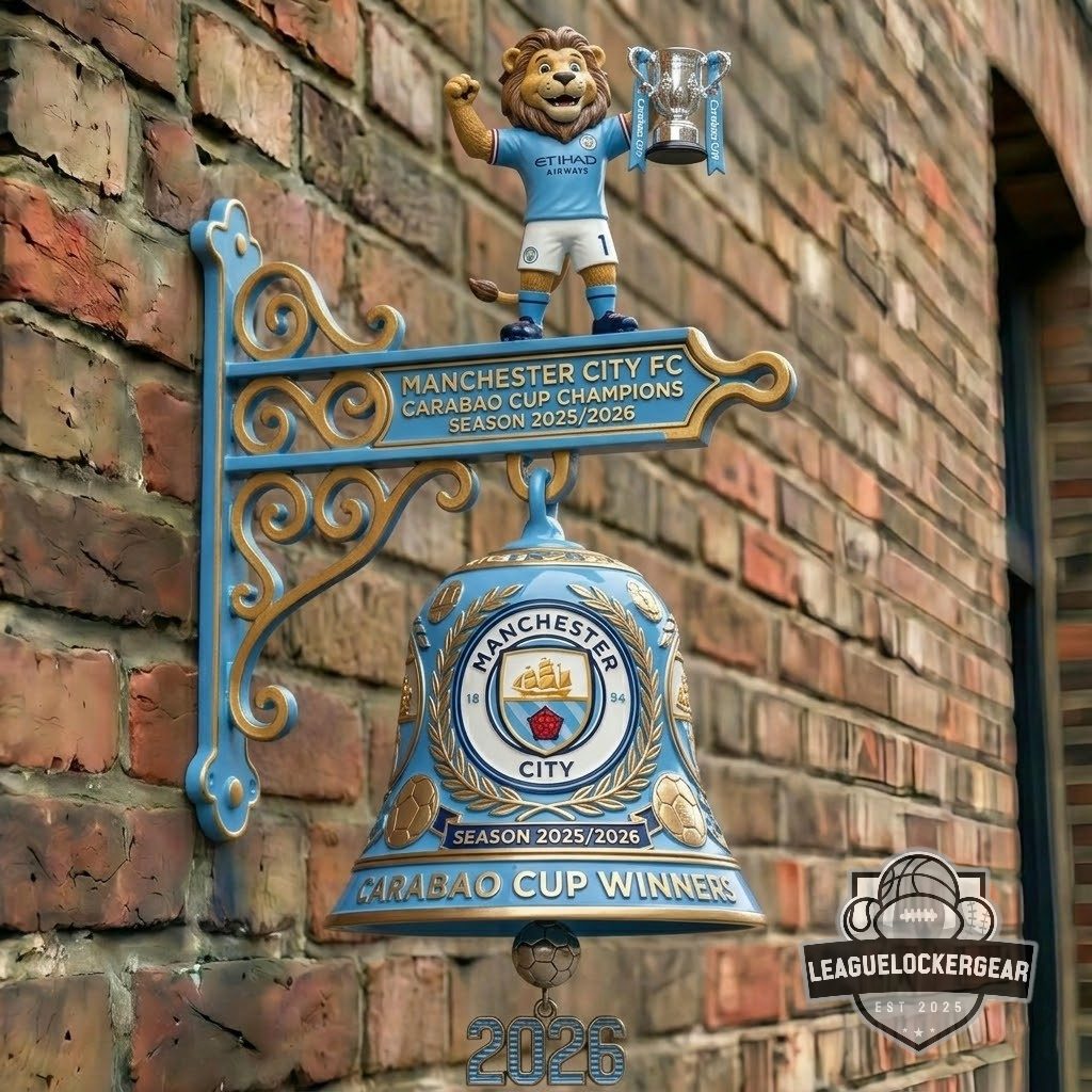Manchester City FC Carabao Cup Champions Season 2025/2026 Championship Bell