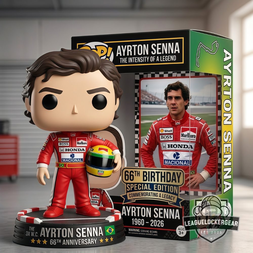 Ayrton Senna 66th Anniversary Funko Pop Figure