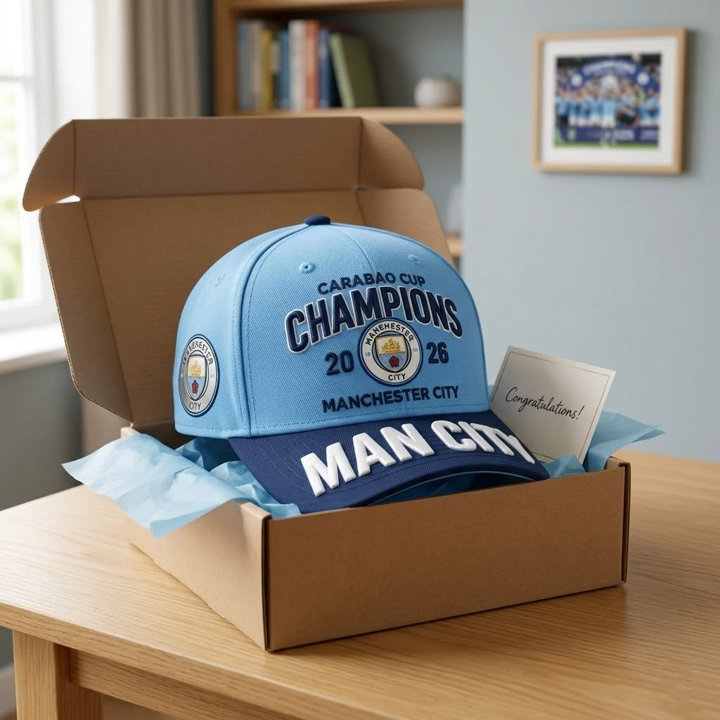 Manchester City Carabao Cup Champions 2026 Cap