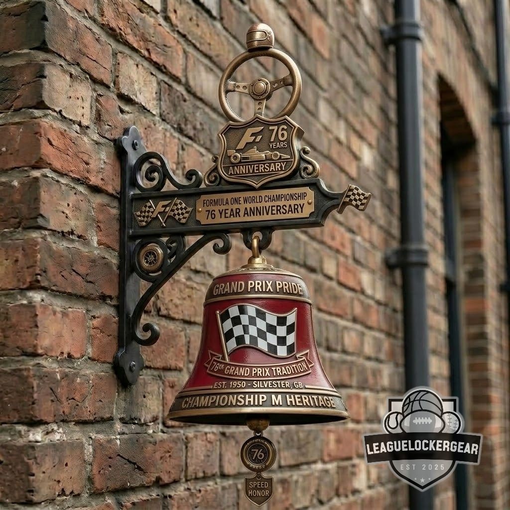 Formula One World Championship 76th Anniversary Wall Bell