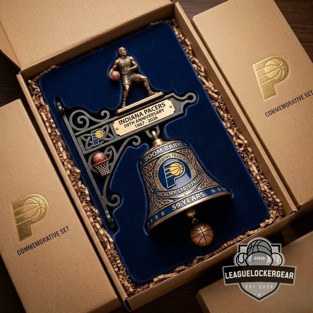 Indiana Pacers 59th Anniversary Wall Bell