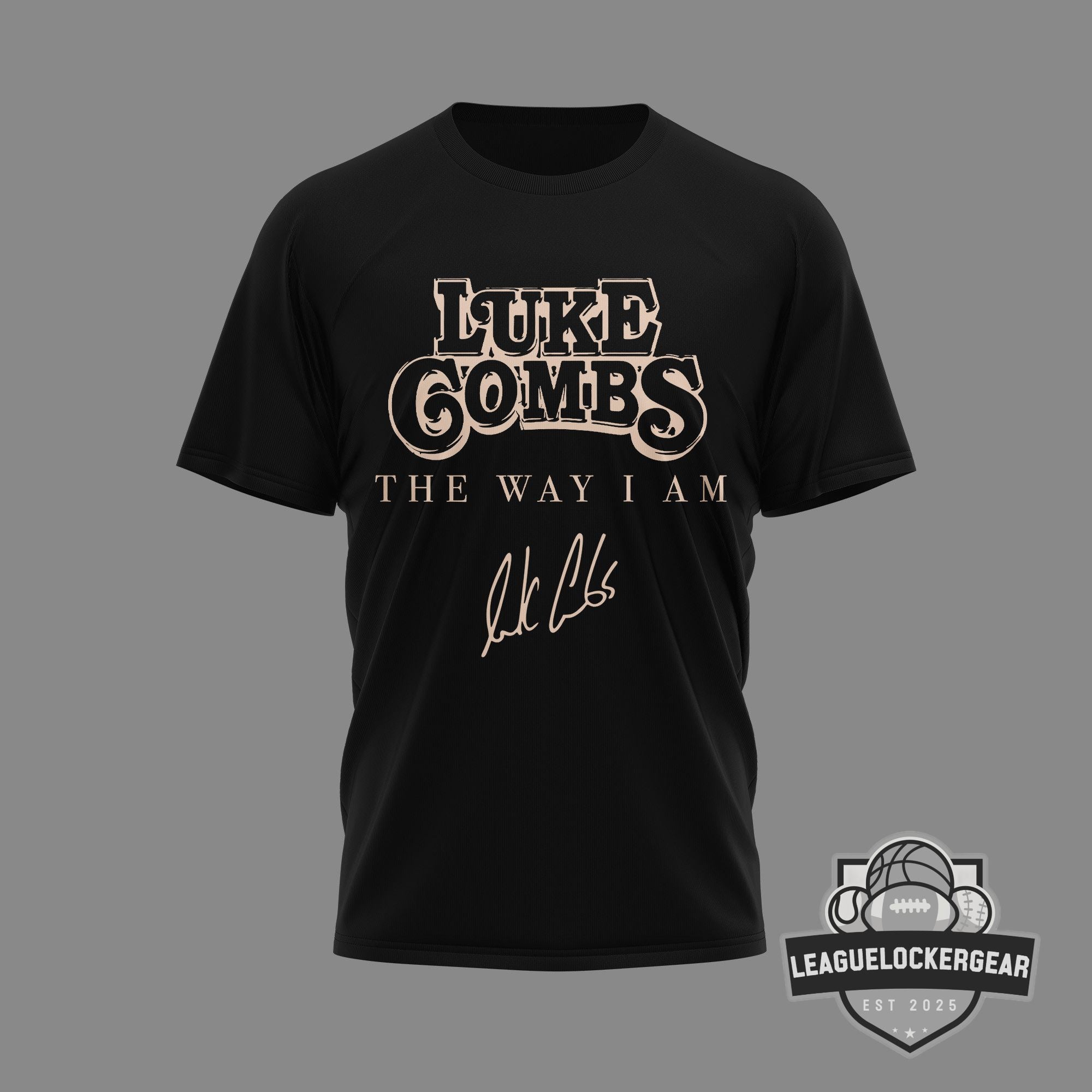 Luke Combs The Way I Am Forever After All Lyrics Signature T-Shirt