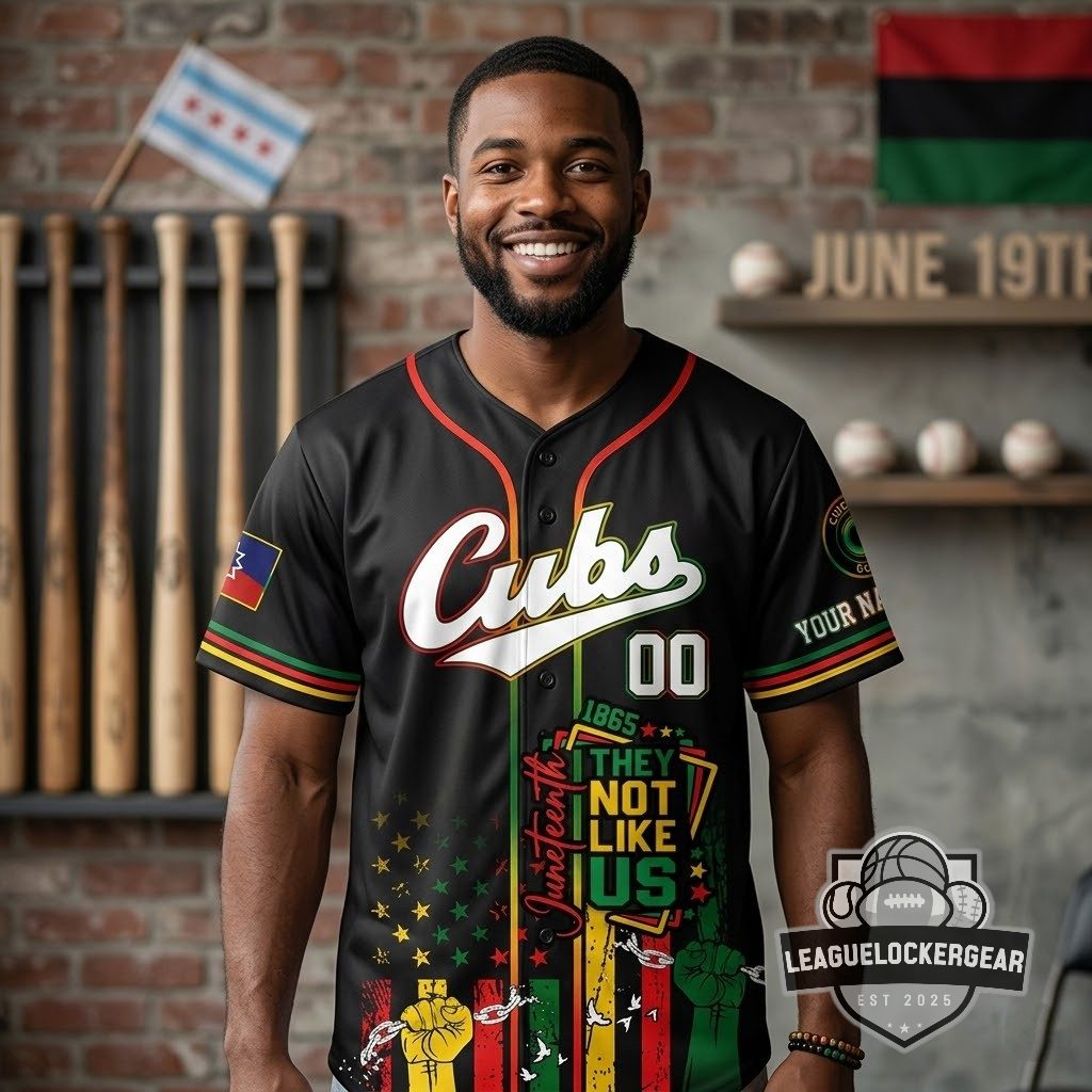 Chicago Cubs Juneteenth Freedom Day 2026 Baseball Jersey