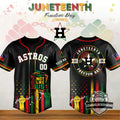 Houston Astros Juneteenth Freedom Day They Not Like Us Baseball Jersey