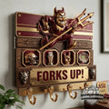 Arizona State Sun Devils Forks Up Wall Mounted Key Holder