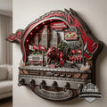 Arkansas Razorbacks Hog Call Wall Mounted Key Holder