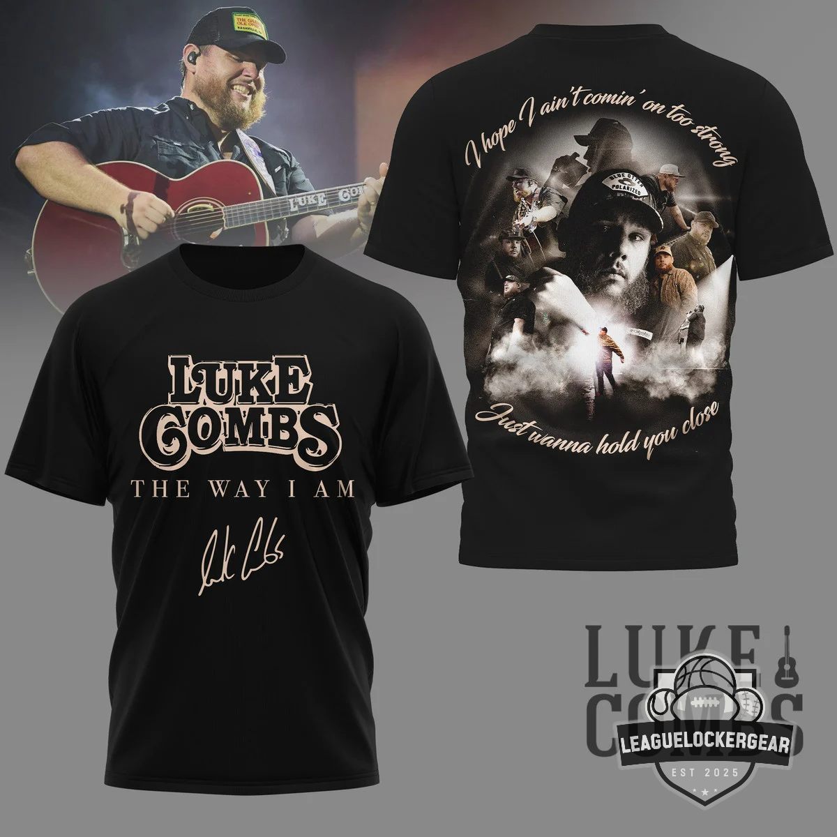 Luke Combs The Way I Am Signature T-Shirt