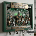 Michigan State Spartans Wall Mounted Key Holder