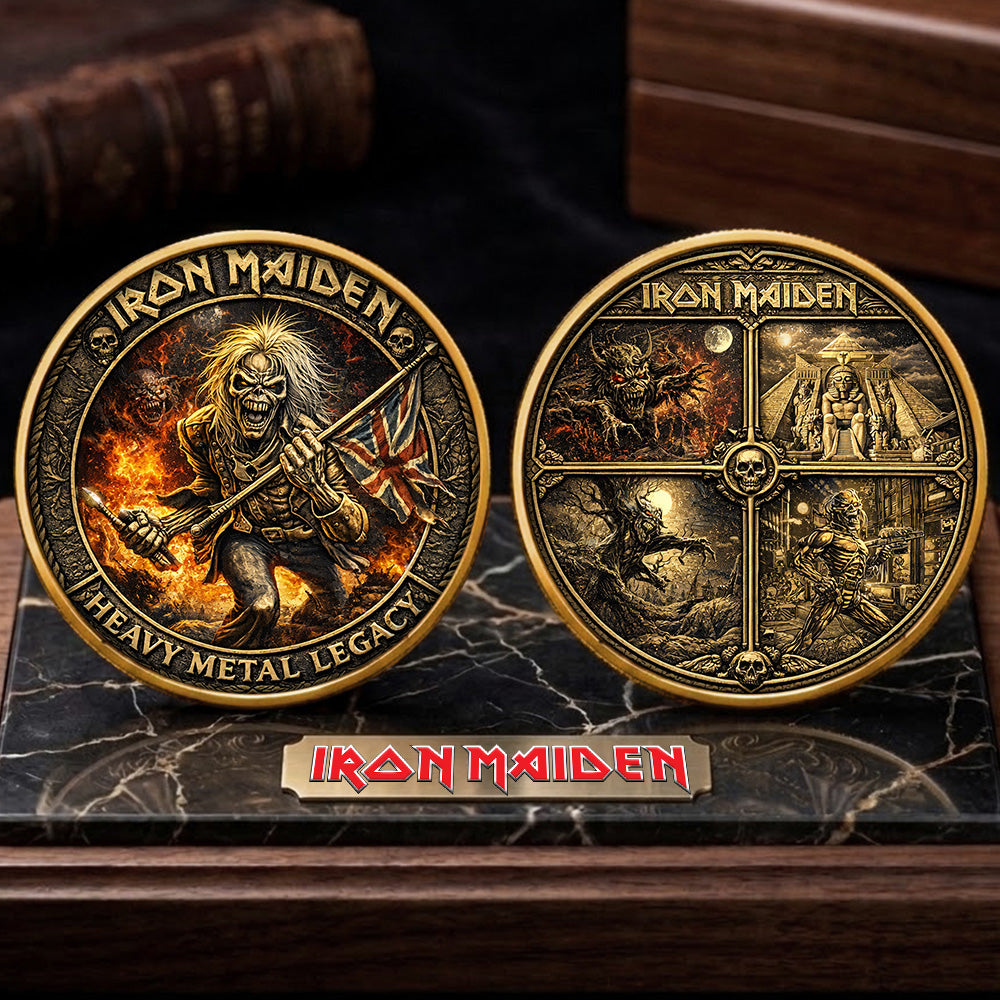 Iron Maiden Heavy Metal Legacy Commemorative Coin