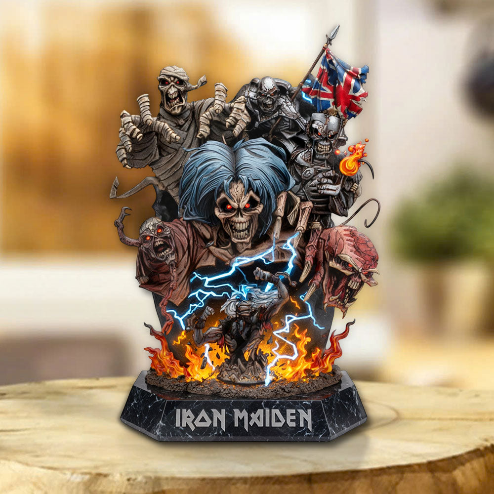 Iron Maiden Legacy of The Beast Acrylic Plaque