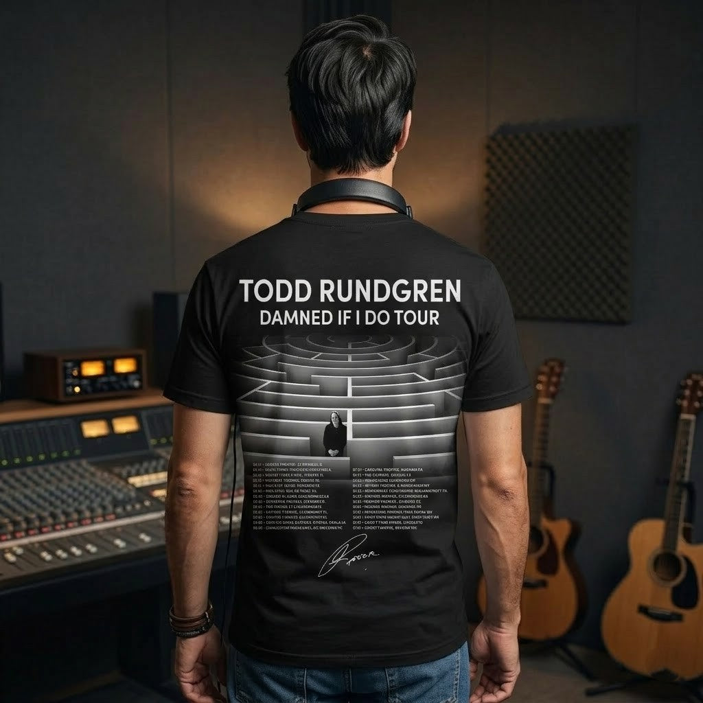 Todd Rundgren Damned If I Do Tour T-Shirt