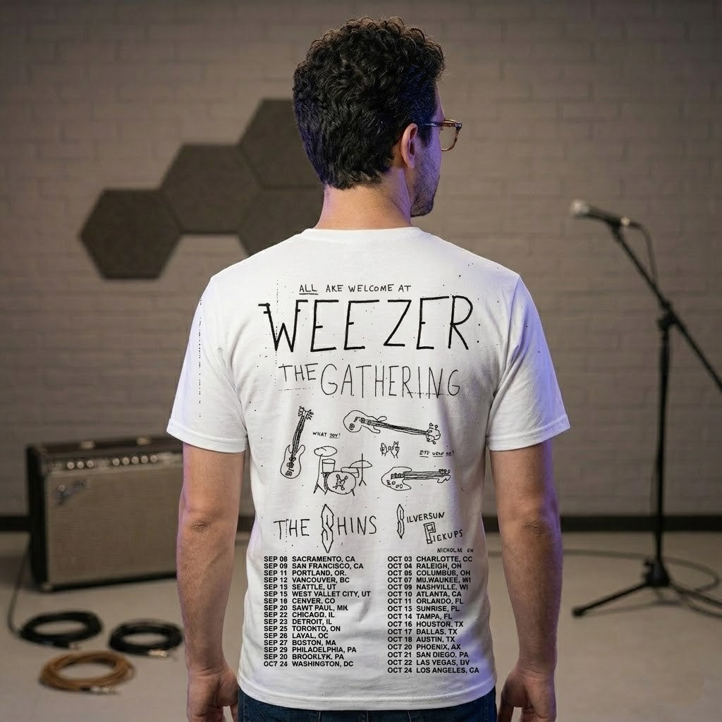 Weezer The Gathering Tour T-Shirt