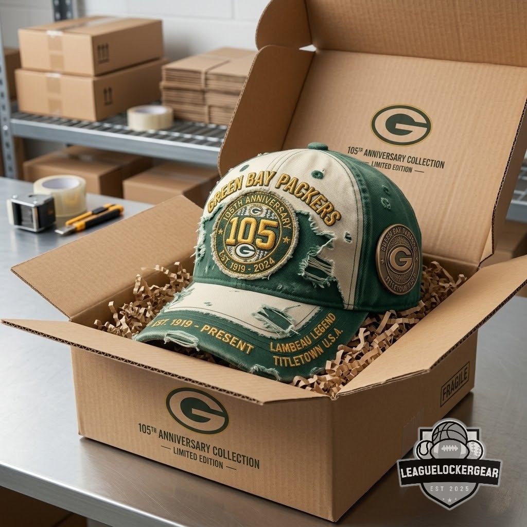 Green Bay Packers 105th Anniversary Cap