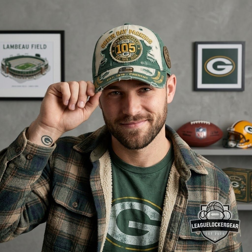 Green Bay Packers 105th Anniversary Cap