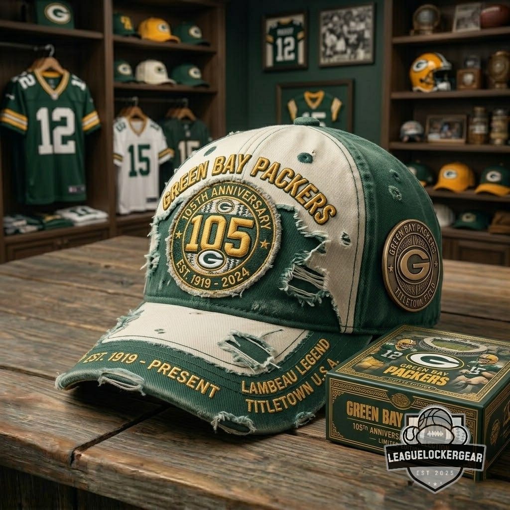 Green Bay Packers 105th Anniversary Cap