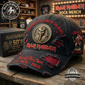 Iron Maiden 50th Anniversary Fear Of The Dark Baseball Cap