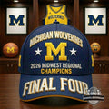 Michigan Wolverines 2026 Midwest Regional Champions Final Four Hat