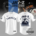 Jay-Z New York Yankees Yankee Stadium 2026 Concert Signature Baseball Jersey