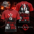 V for Vendetta No King Only Ideas 3D T-Shirt