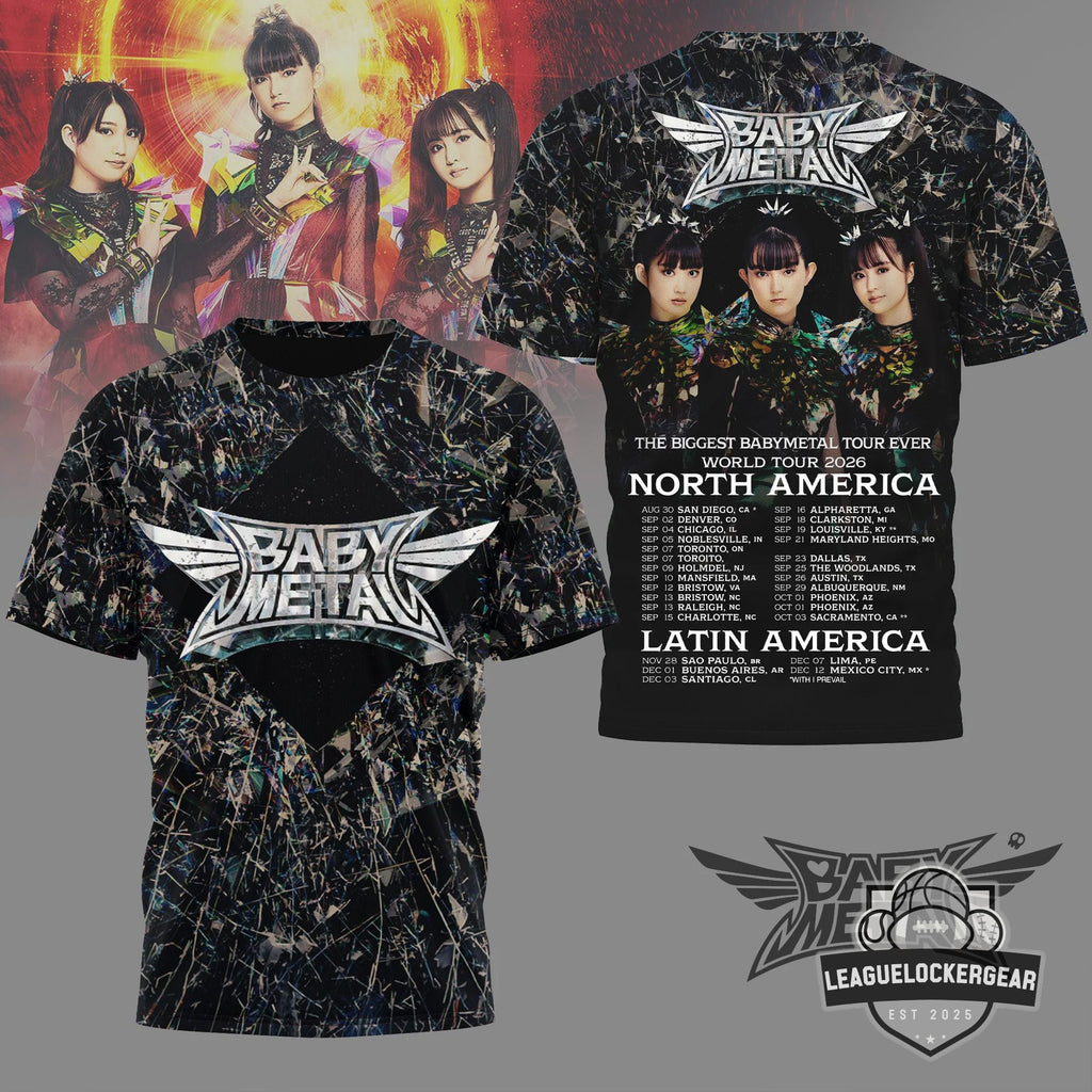 Babymetal World Tour 2026 North America T-Shirt