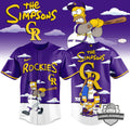 Colorado Rockies x The Simpsons Baseball Jersey