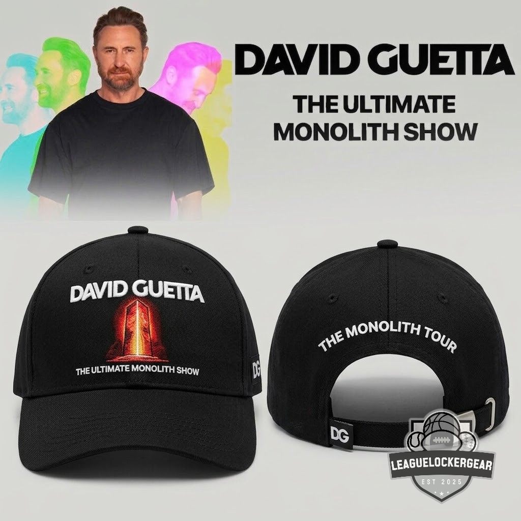 David Guetta The Ultimate Monolith Show Tour Hoodie