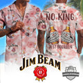 Jim Beam No King Since 1795 Hawaiian Shirt