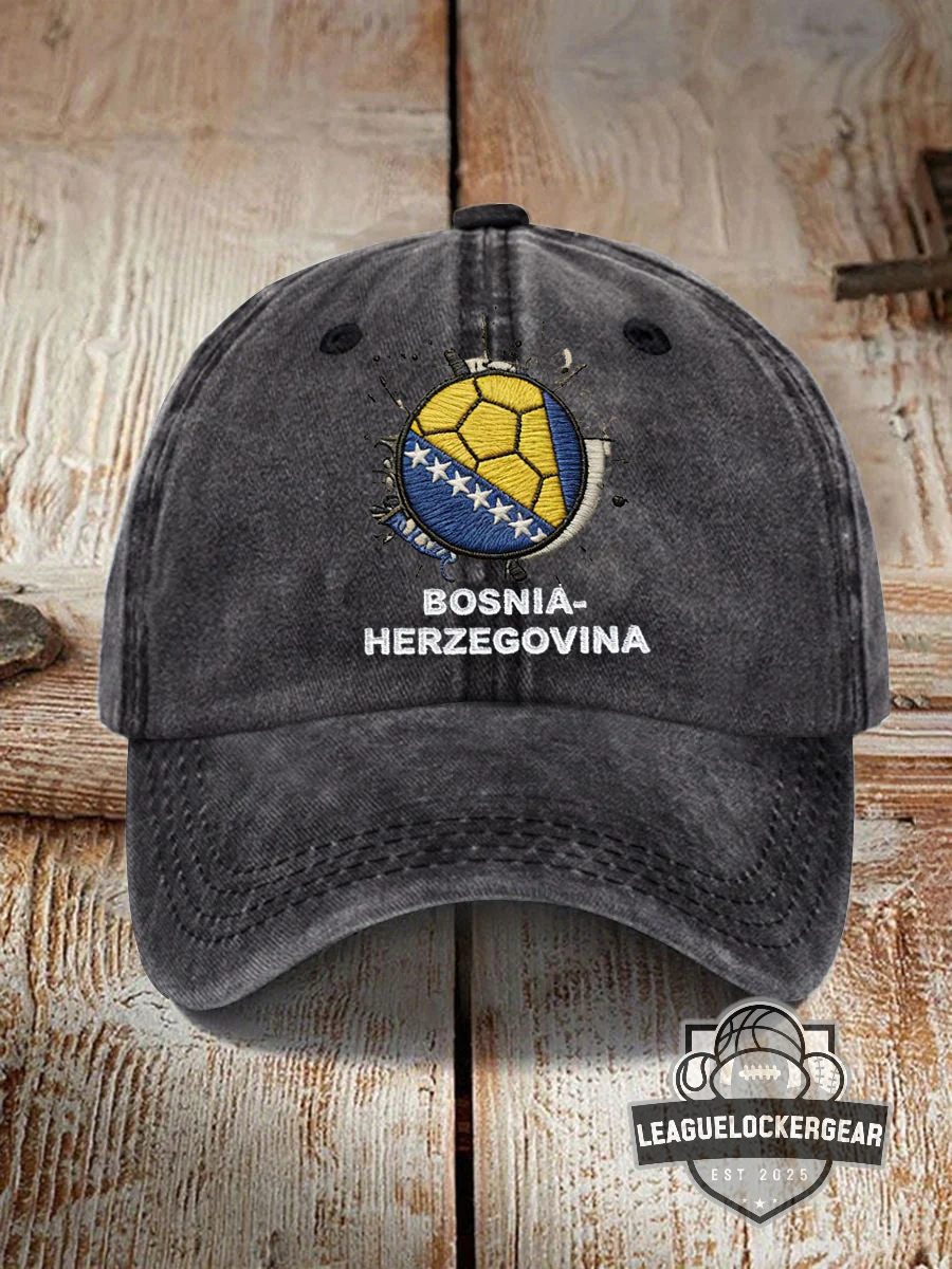 Bosnia-Herzegovina Soccer Dad Hat