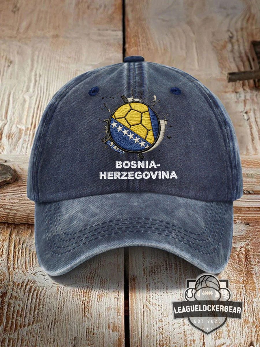 Bosnia-Herzegovina Soccer Dad Hat